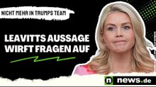 Karoline Leavitt: Plötzlich nicht mehr in Trumps Team - Aussage wirft Fragen auf
