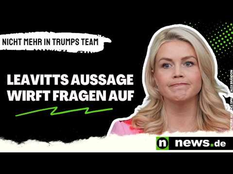 Karoline Leavitt: Plötzlich nicht mehr in Trumps Team - Aussage wirft Fragen auf