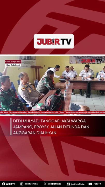 Dedi Mulyadi Tanggapi Aksi Warga Jampang, Proyek Jalan Ditunda dan Anggaran Dialihkan