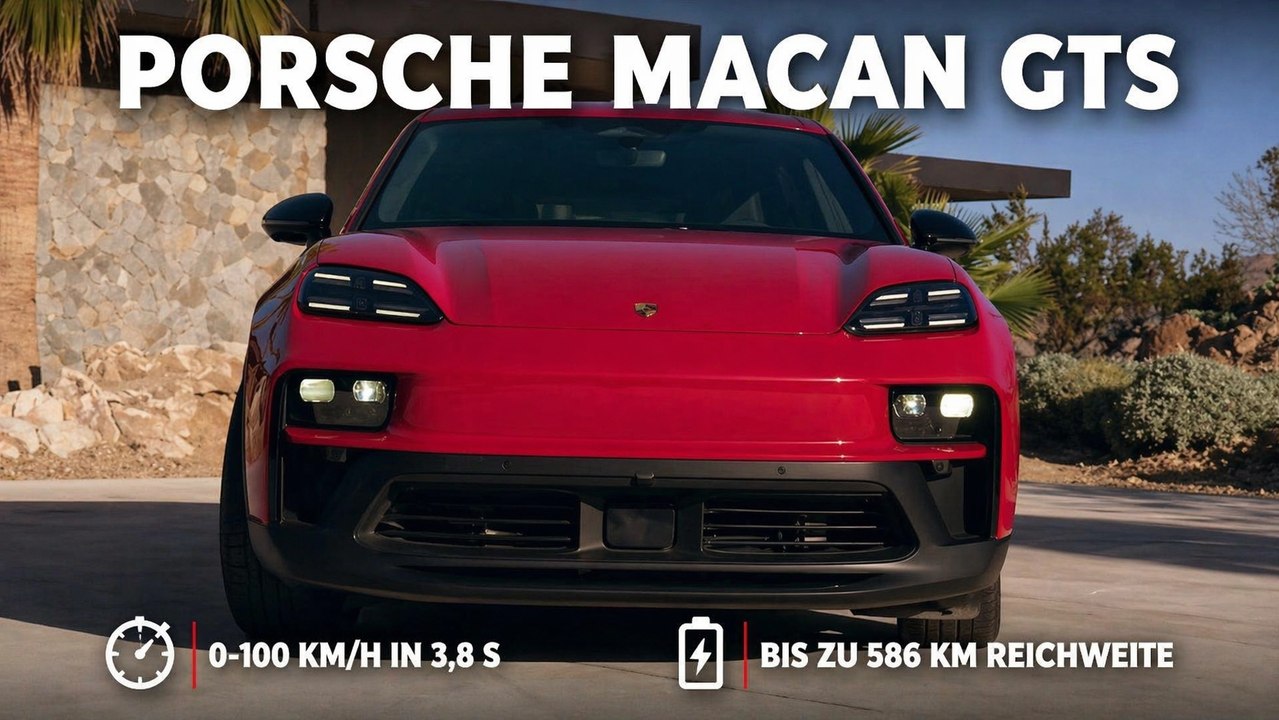 Porsche Macan GTS Electric Reichweite, Technik und Fahrbericht