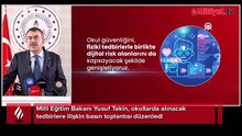 Okullarda 7 yeni tedbir! Bakan Tekin tek tek açıkladı