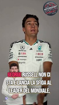 Russell sfida Antonelli! 🏎️💪 #russell #antonelli #f1