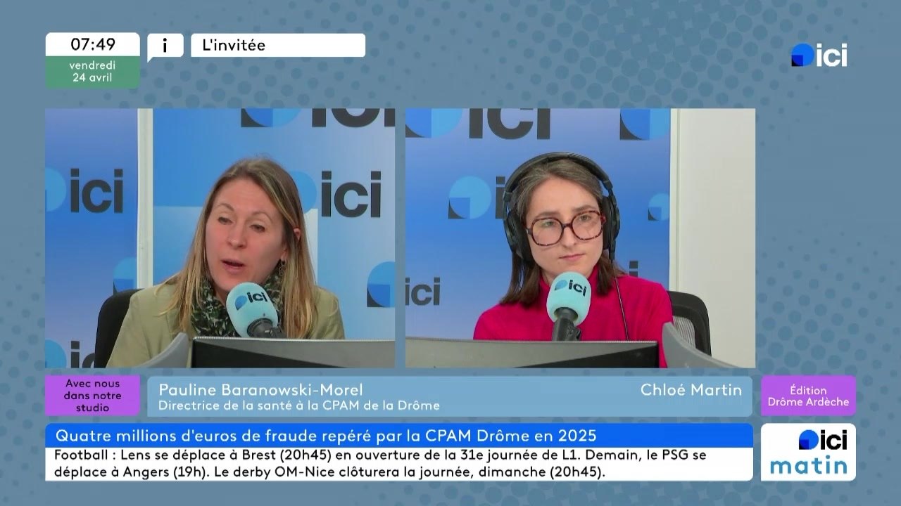 "Une hausse de 9% des préjudices subis en 2025" : plus de quatre millions d'euros de fraudes à la CPAM de la Drôme