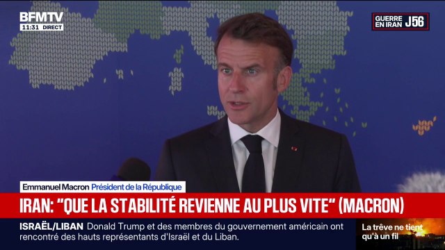 Guerre au Moyen-Orient: Emmanuel Macron appelle l'Europe à s'engager davantage au Liban