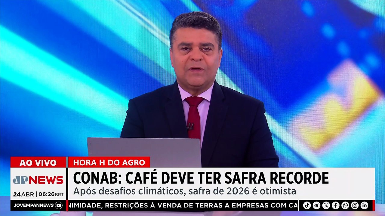 Mariana Grilli: Conab projeta safra recorde de café em 2026