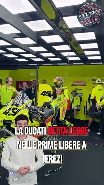 Jerez FP1: Dominio Ducati! 🏍️🔥 #digiannantonio #ducati #motogp