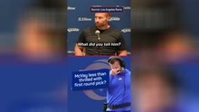 Does McVay disagree with Rams first round pick?