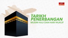 [INFOGRAFIK] Tarikh Penerbangan Musim Haji Dan Hari Wukuf