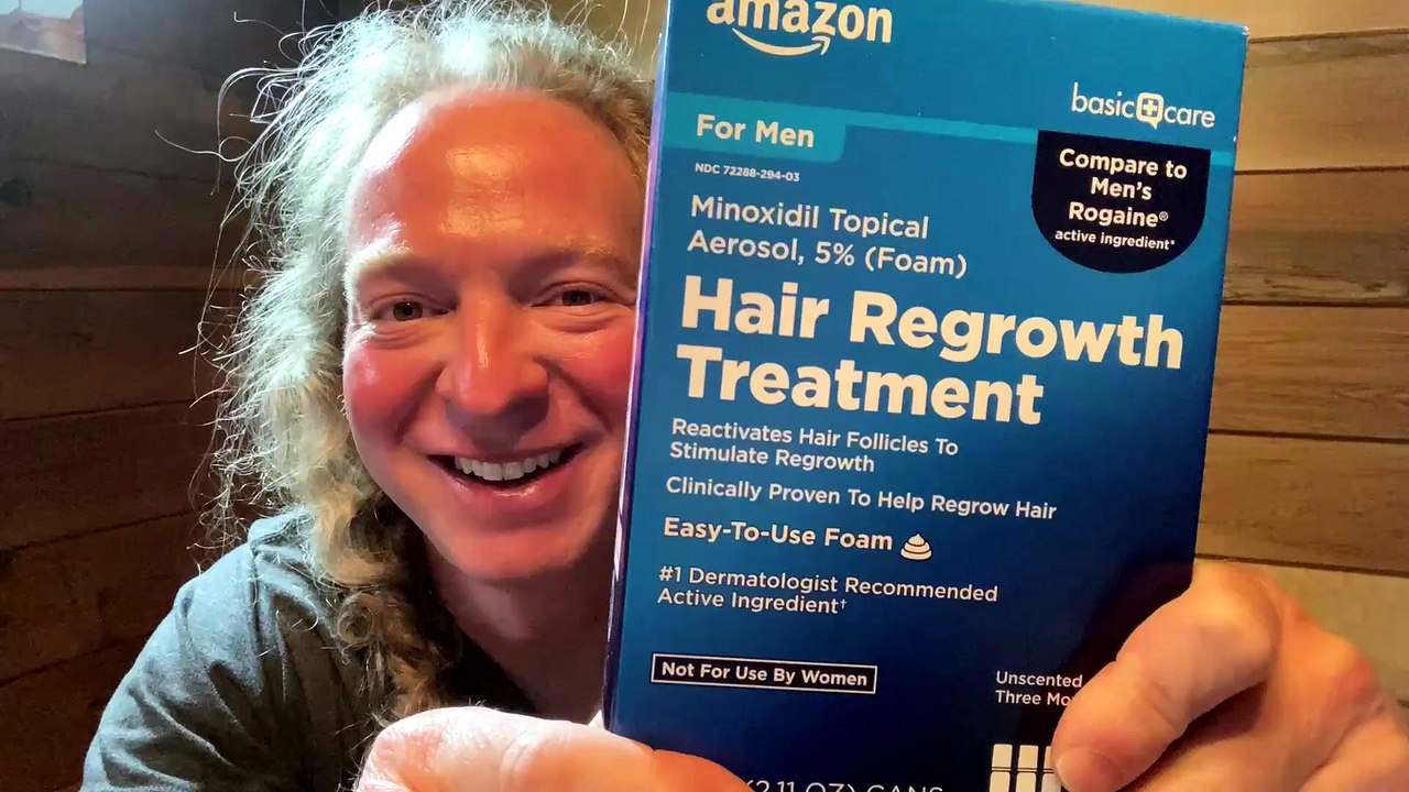 Amazon Basic Care Hair Regrowth Treatment Foam - Full Review on Amazon Live