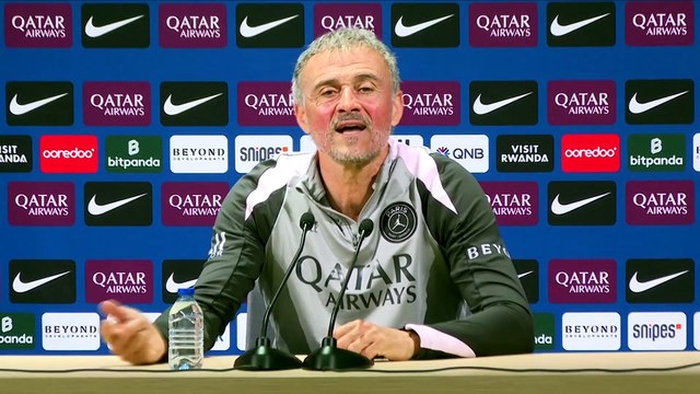 Luis Enrique avant Angers-PSG : « Nous avons un chemin compliqué, mais on adore avoir ce calendrier » - Foot - Ligue 1 - PSG