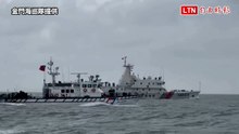 中國海警船海象不佳也來亂！4艘編隊闖金門 海巡併航驅離