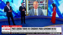 Paraná Pesquisas: Eduardo Paes lidera todos os cenários ao governo do RJ