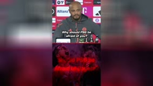 Kompany shuts down PSG semi-final talk