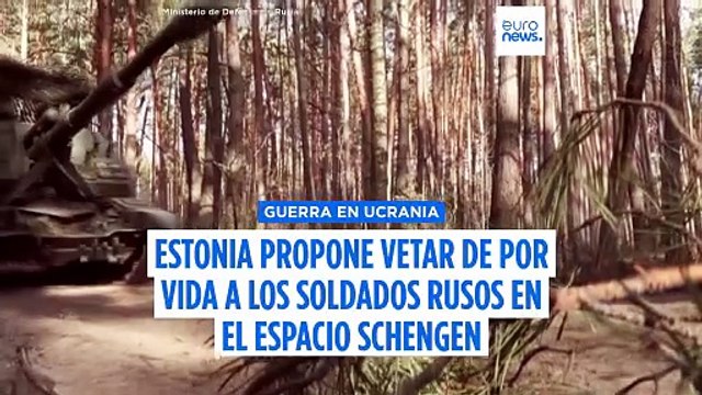 Estonia propone vetar de por vida a los soldados rusos en el espacio Schengen