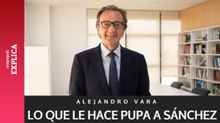 Alejandro Vara: "Lo que de verdad hace pupa a Sánchez"