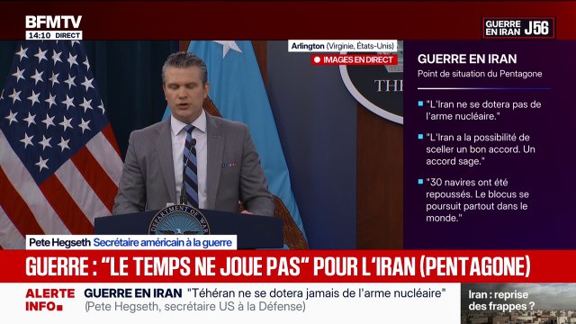 Guerre au Moyen-Orient: Nous ne comptons pas sur l'Europe , déclare Pete Hegseth