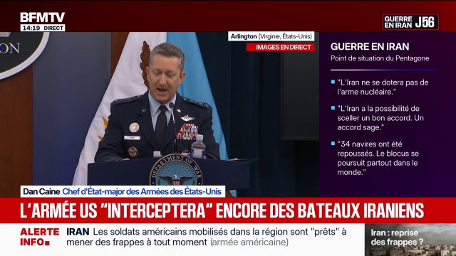 Guerre au Moyen-Orient: L'Iran tente d'agresser ses voisins pour que le conflit fasse tache d'huile , affirme le chef d'État-major des armées des États-Unis