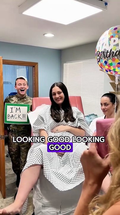 She had no idea, he surprised her at the hospital!🥰😍🥹
