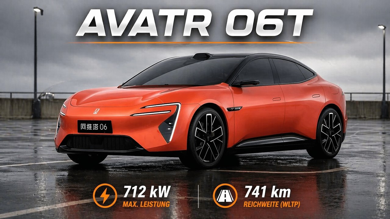 Avatr 06T: Premium E-Wagon mit bis zu 1.250 km Range