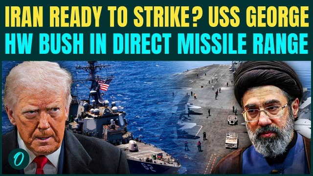Iran Missiles to BOMB USS George HW Bush? 3 U.S Aircraft Carriers WITHIN Iran Strike Range | US Iran