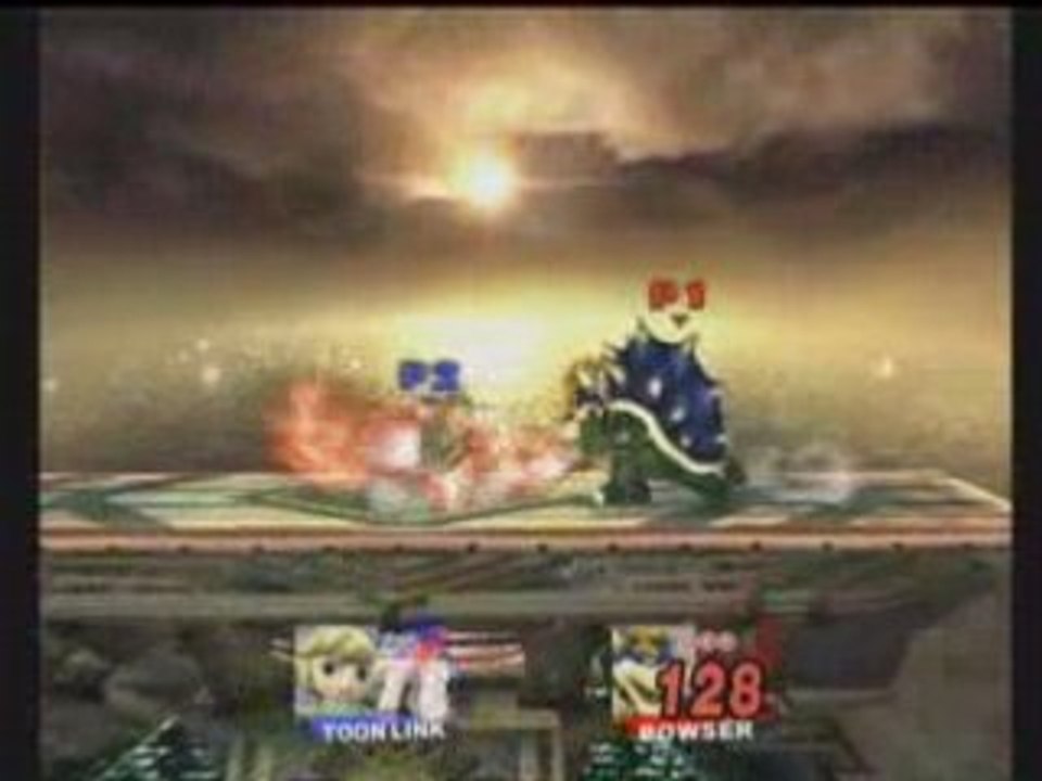 Brawl Infernoblaze (Bowser) V Master C (Toon Link)