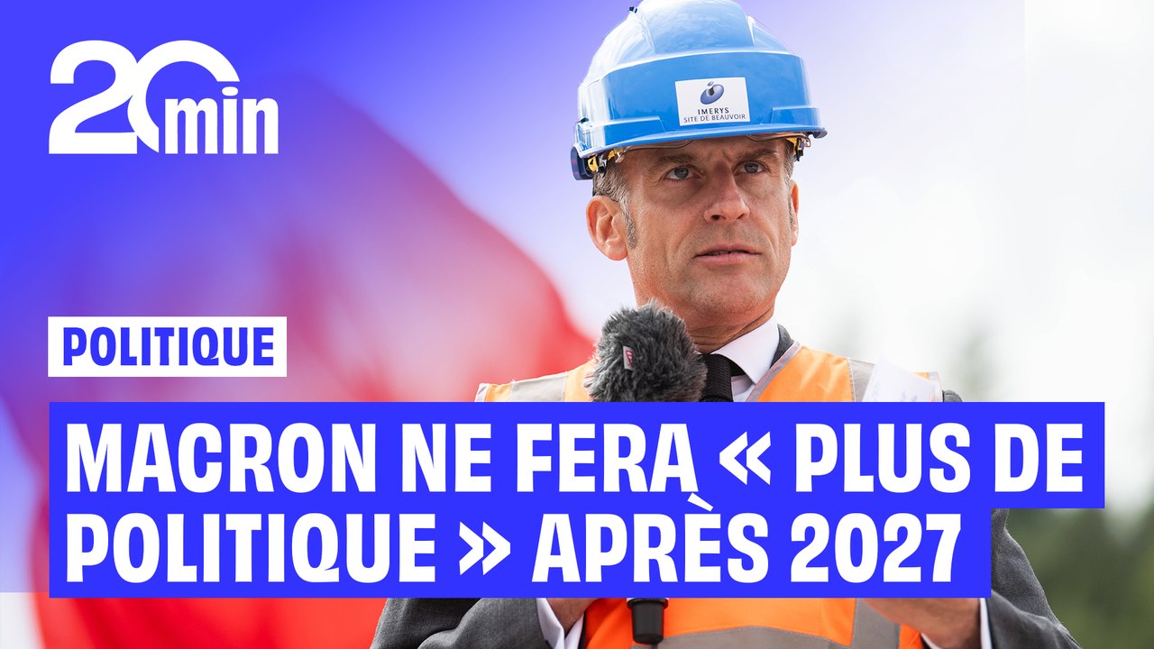 Macron assure qu'il ne fera pas de politique après la fin de son mandat