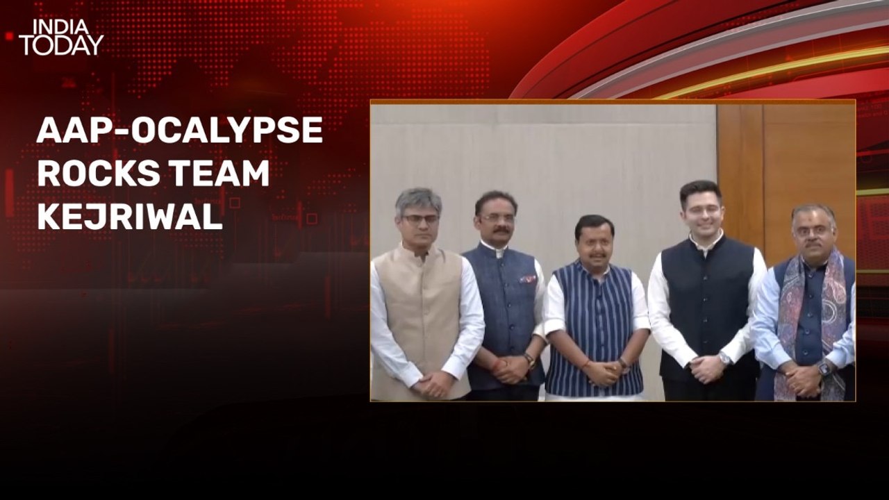 Raghav Chadha, 2 other AAP Rajya Sabha MPs join BJP; Arvind Kejriwal says BJP betrayed Punjab