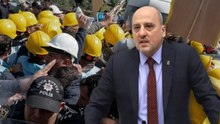 Doruk Madencilik işçilerine desteğe gelen Ahmet Şık, polislere seslendi: Size verilen emir kanunsuzdur, kanunsuz emre uymamak bir haktır