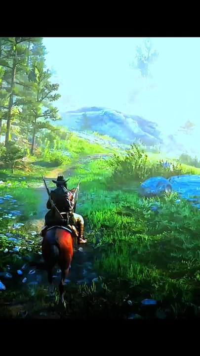 Early Morning Ride in Ambarino on the Red Arabian 🐎❄️ | RDO PC