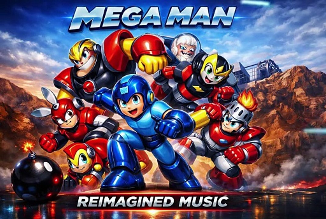 Mega Man 1 - Reimagined Music (NES) #megaman #games