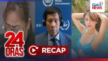 24 Oras: (Part 2) Duterte 'co-perpetrators', 'di muna lilitisin; VP Duterte at Mayor Robredo sa OCTA elex survey; Reklamo vs asawa't anak ni ex-Rep. Defensor; atbp