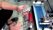 How to use Screen Printing Machine Mini Screen Printer Operation