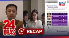 24 Oras: (Part 3) ICC PTC I decision, iaapela ng Duterte camp; Parinig ni Recto vs mga nagsasabing may sakit si Pres. Marcos; Stella Dance Jam 2026; atbp