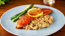 Soy Sauce Butter Salmon Gets A Glossy Glaze