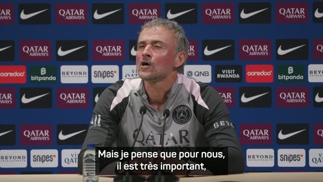 PSG - Luis Enrique : On voit encore la meilleure version de Dembélé