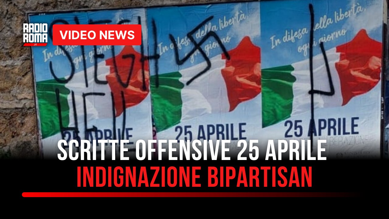 Scritte offensive 25 Aprile ad Appio Latino, indignazione bipartisan