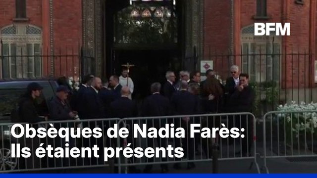 Obsèques de Nadia Farès: Laeticia Hallyday, Nagui, Josiane Balasko...Plusieurs personnalités rendent un dernier hommage à l'actrice