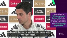 Arteta reveals boost as Saka returns to Arsenal squad