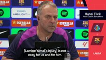Barcelona's Flick expects injured Yamal to make World Cup