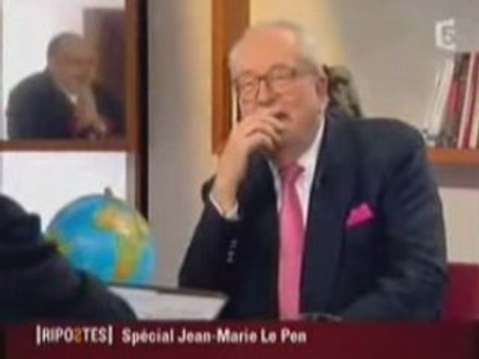 Le Pen sur France 5 dans Riposte (interview + débat) (1/5)
