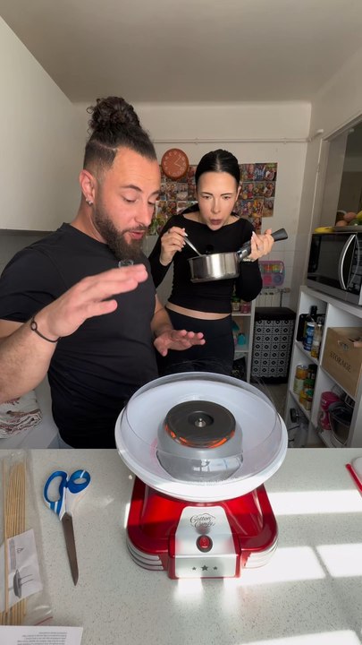 On deviens des maîtres barbe à papa Partie 2 😂🍭