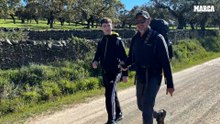 Manuel Calderón y MARCA en 'La Vuelta a Extremadura Caminando'