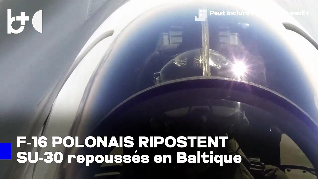 Des F-16 polonais interceptent des avions russes au-dessus de la mer Baltique