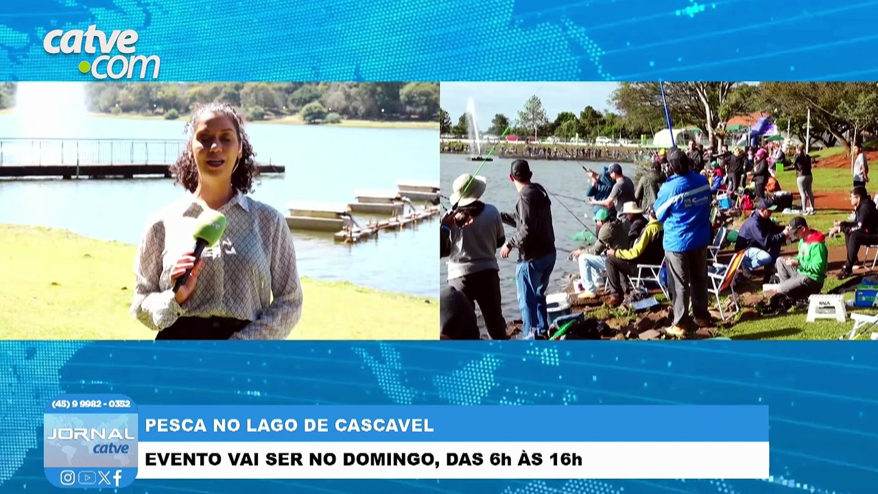 Cerca de 800 pulseiras ainda estão disponíveis para a Pesca no Lago em Cascavel