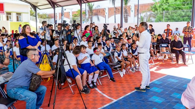 Lemus reinaugura escuela “15 de Mayo” en Vallarta | CPS Noticias Puerto Vallarta