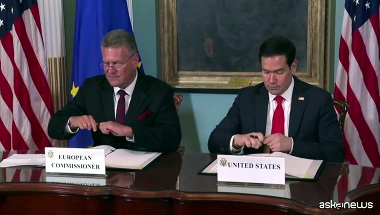 Usa-Ue insieme contro dominio Cina, firmata intesa minerali critici