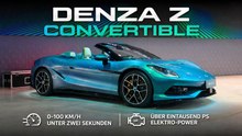 Denza Z Convertible kommt als Cabrio, Hardtop und Track Edition