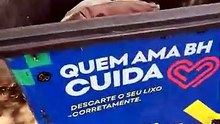 Conteineres da prefeitura de BH tem lixo com mau cheiro e moscas
