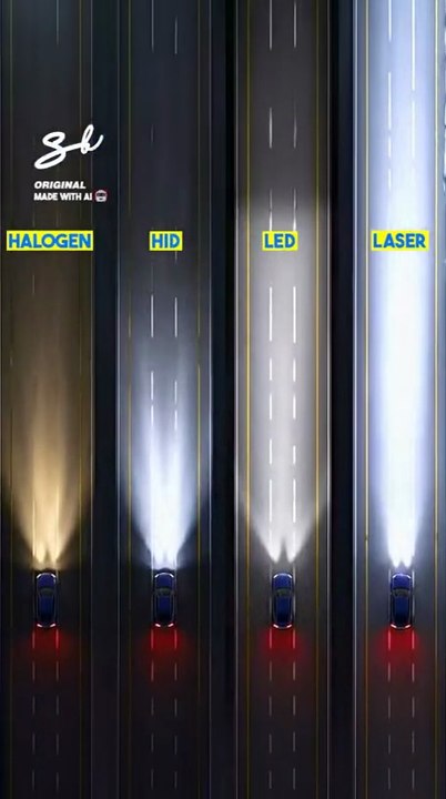 How Different Headlights Shine.