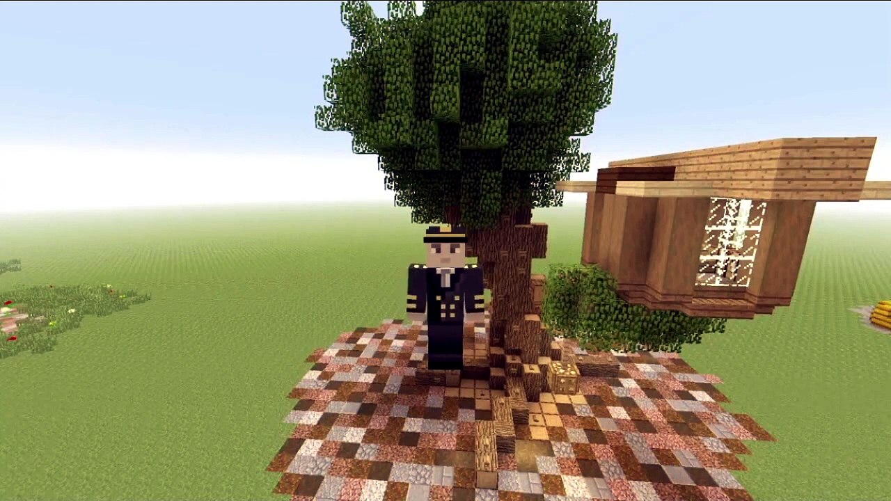 Comment faire une CABANE DANS L'ARBRE sur MINECRAFT ? 🌳 #26